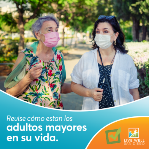 Revise cómo estan los adultos mayores en su vida