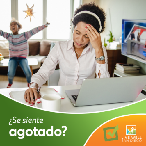 Se siente agotado?