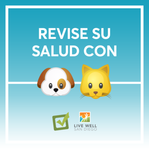 Revise su salud con un compañero peludo