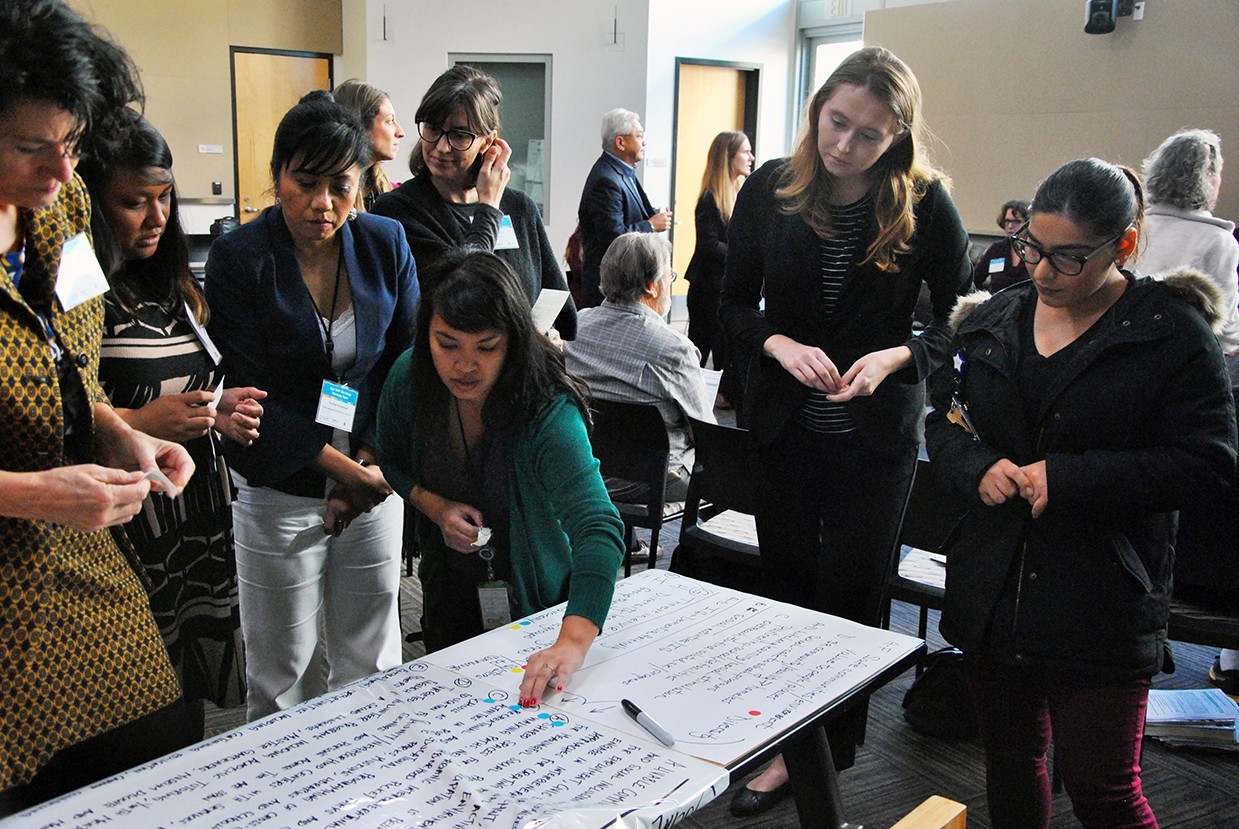 Stakeholders developing the Age Well Action Plan