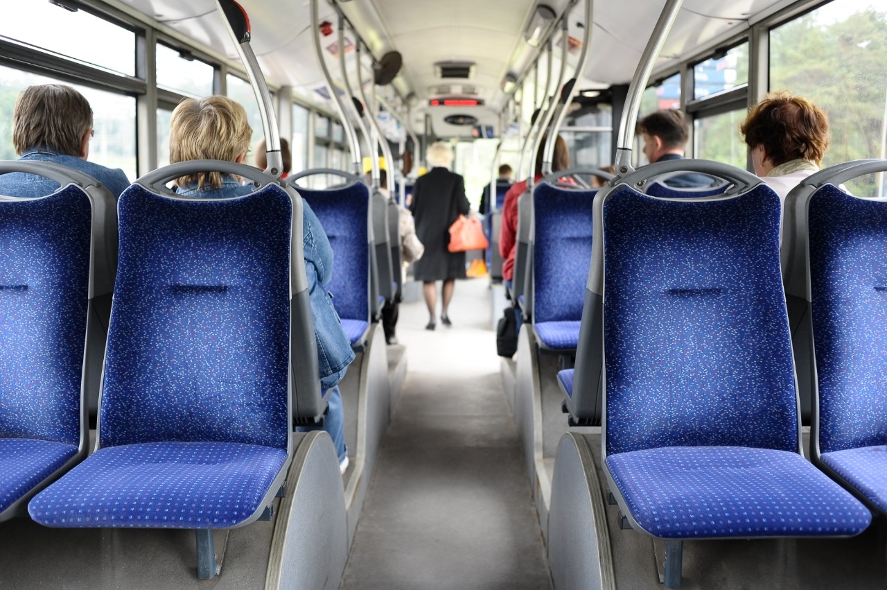 Empty bus seats