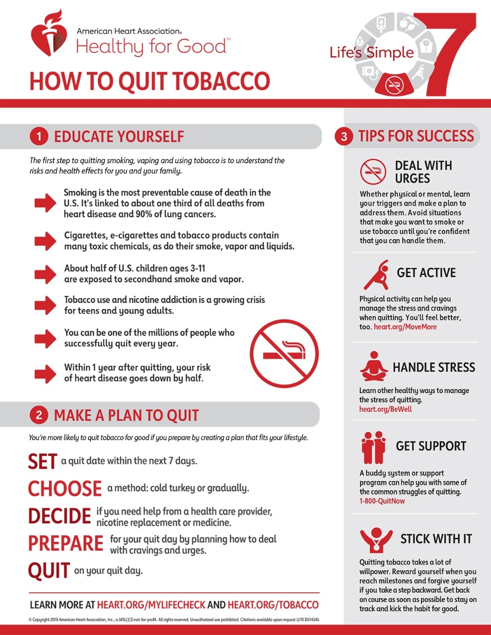 Quit Tobacco Infographic