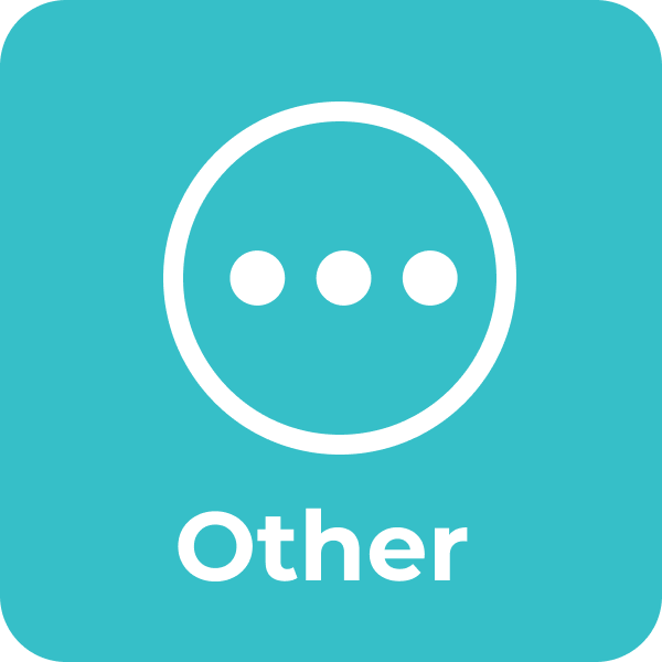 a circle with three dots in the middle