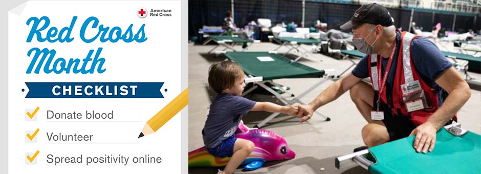 March newsletter banner Red Cross