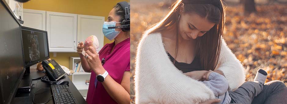New lactation banner April newsletter