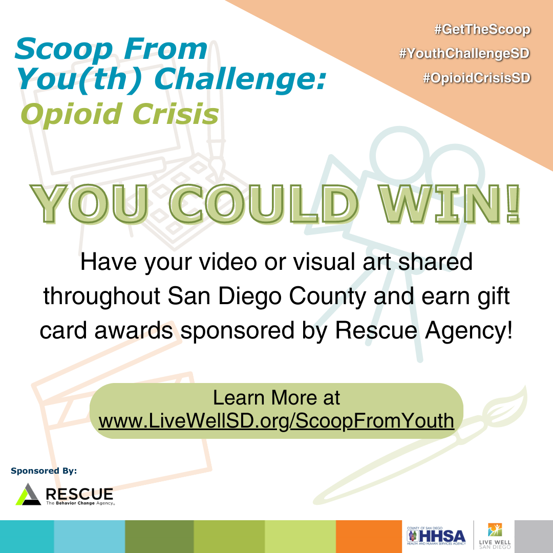 Scoop from You(th) Challenge: Opioid Crisis - You Could Win!