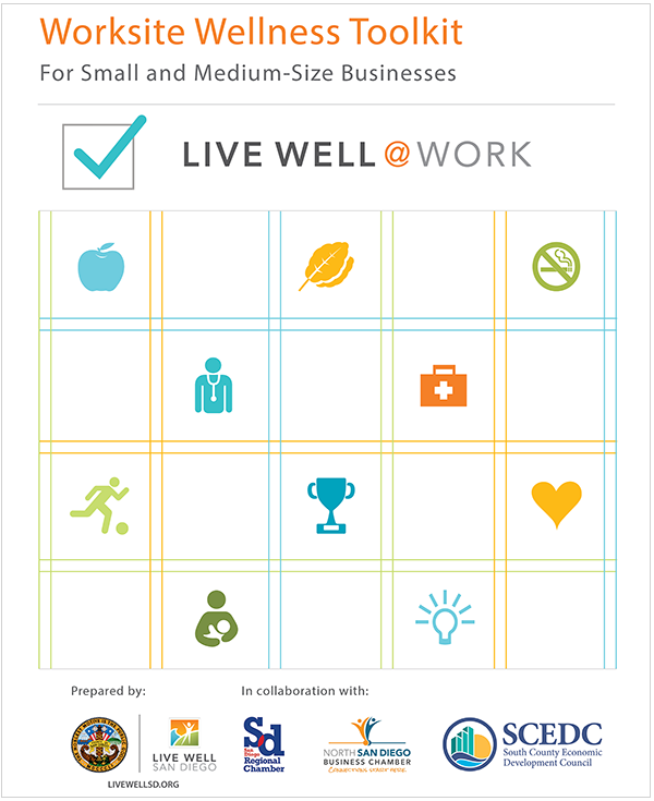 Worksite Wellness Toolkit from cover image of icons