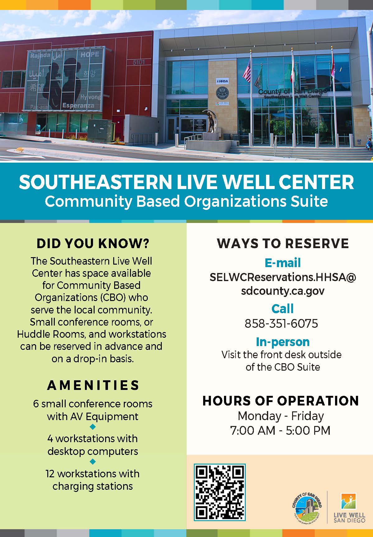 Community Based Organizations Suite Flyer