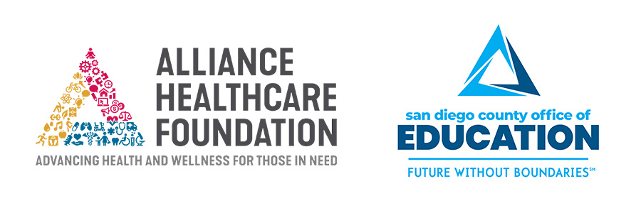 AHF-SDCOE sponsor logos