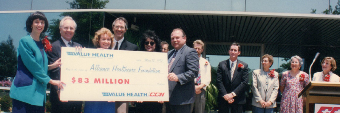 3x1 banner Ruth Reidel Endowment Check