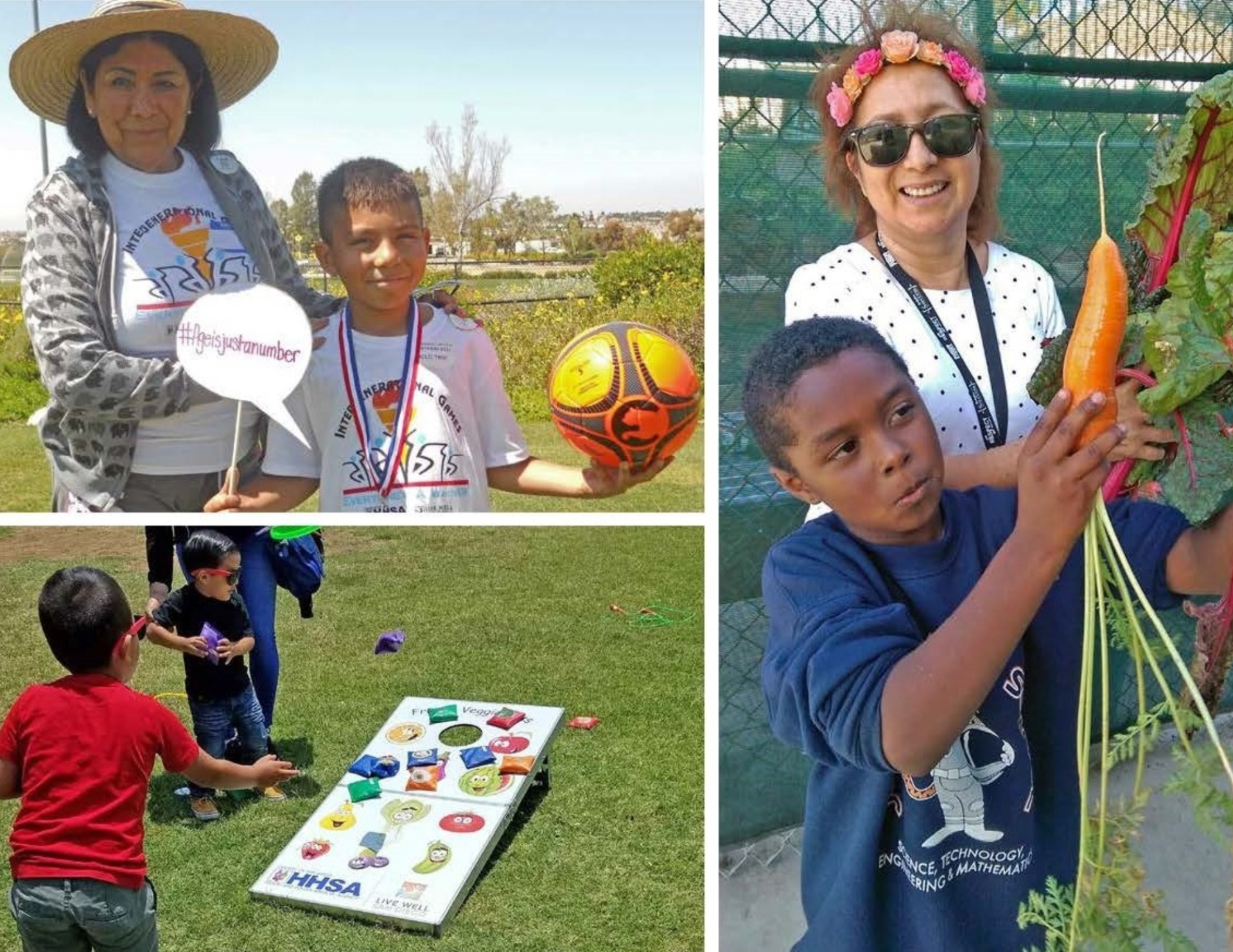 Collage of community health workers and students