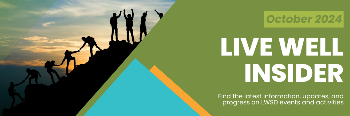 3x1 Live Well Insider October 2024 shadows of 4 people climbing a mountain together