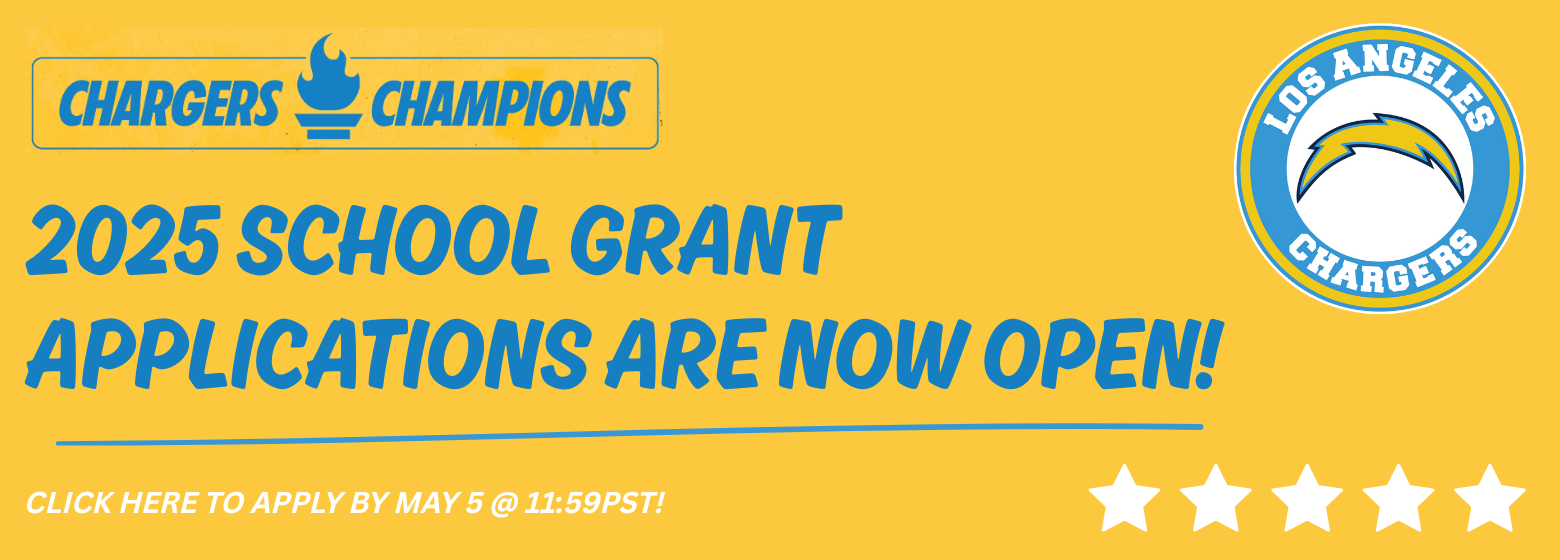 Chargers Grant Banner