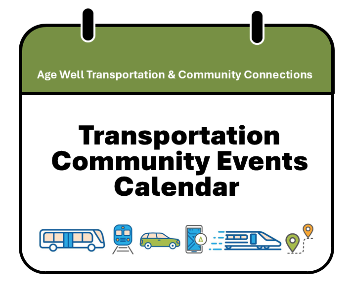 Transportation Events Calendar Graphic