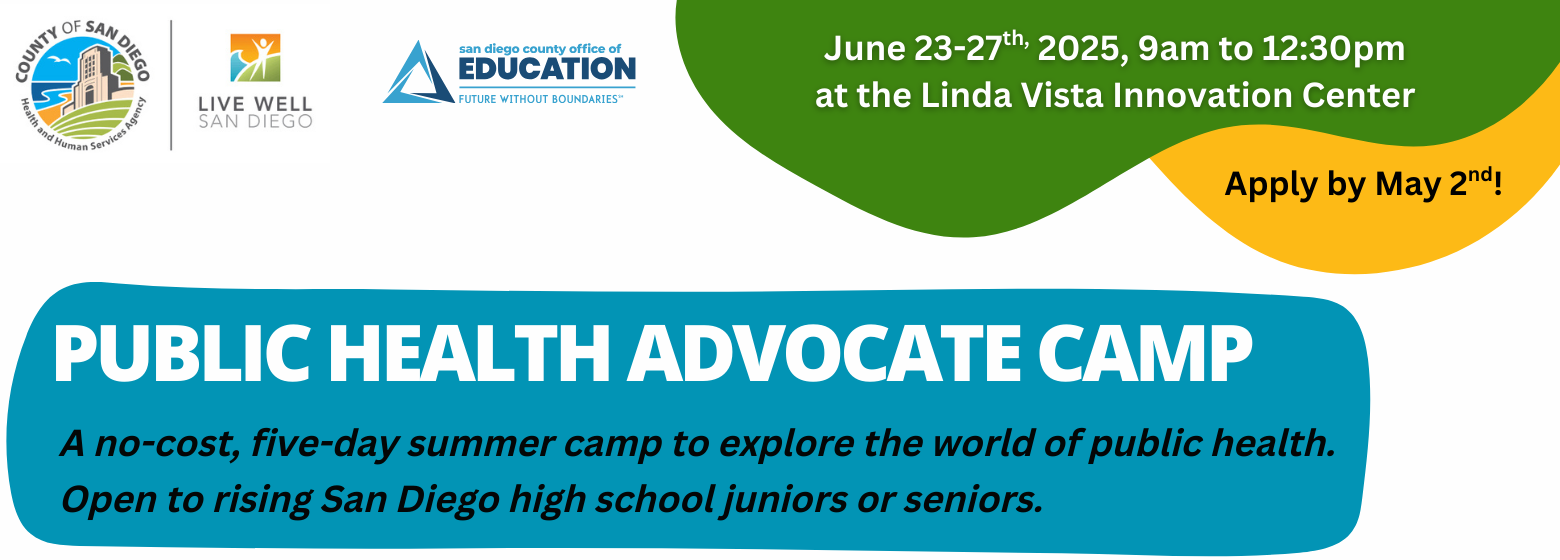 Public Health Advocate Camp Banner 2025