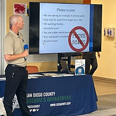 1x1 thumbnail Phone Scams Presentation - County Sheriffs