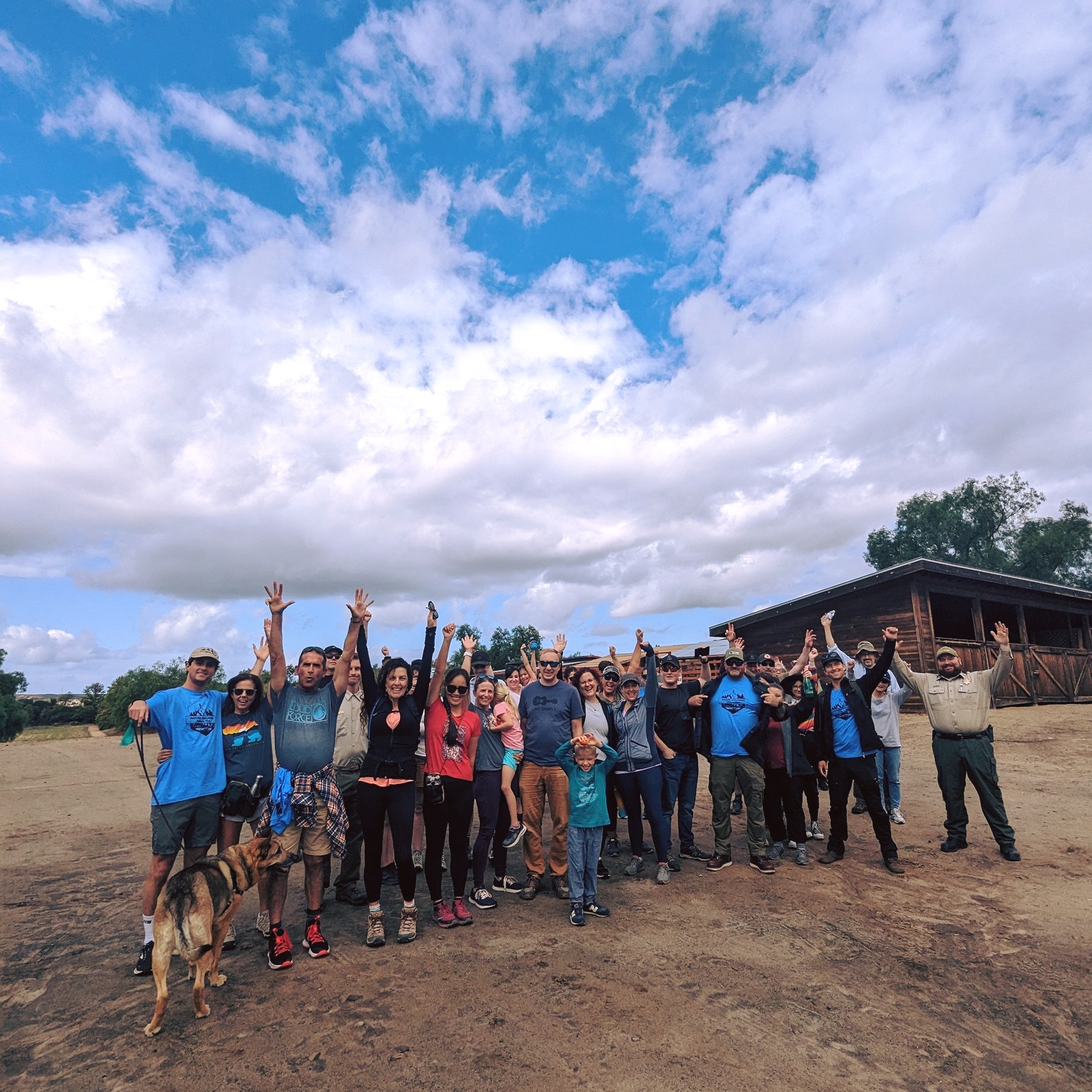hike a thon event with nature unplugged