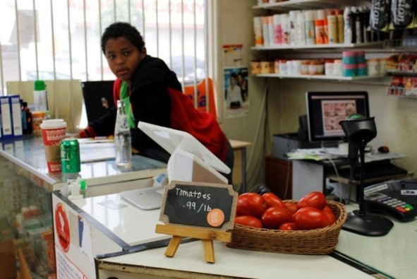 Community Market checkout