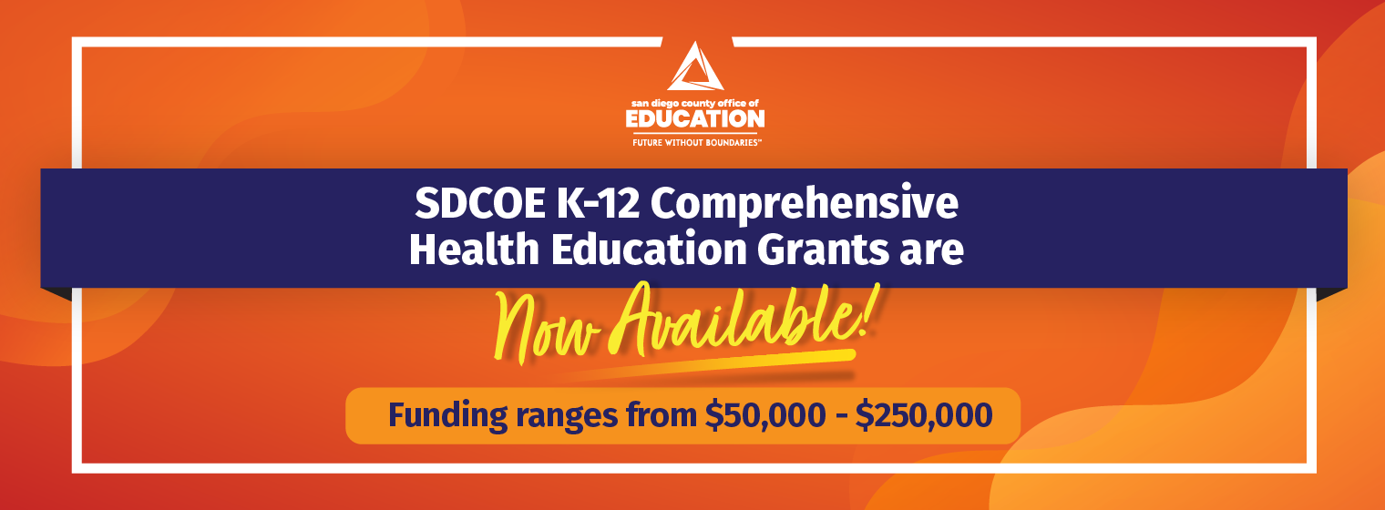 SDCOE Health Education grants