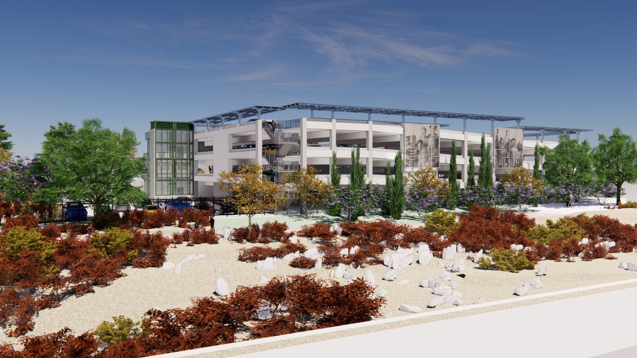 Side of new Southeastern Live Well Center
