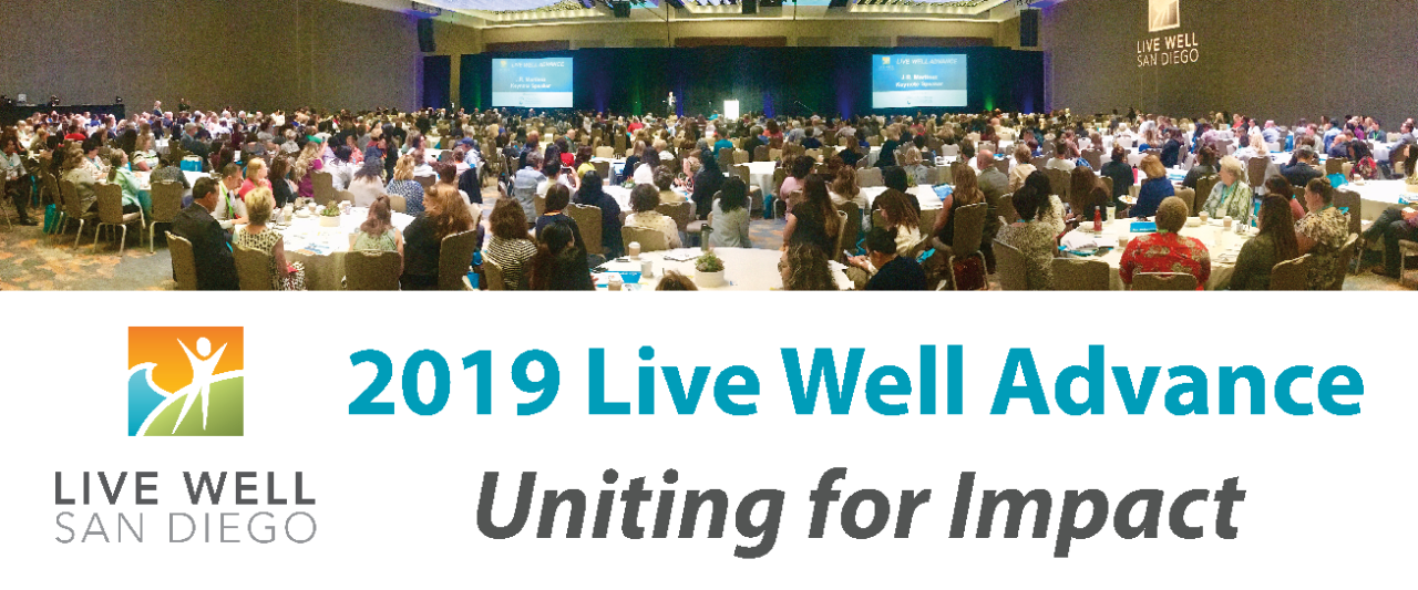 2019 Live Well Advance Banner